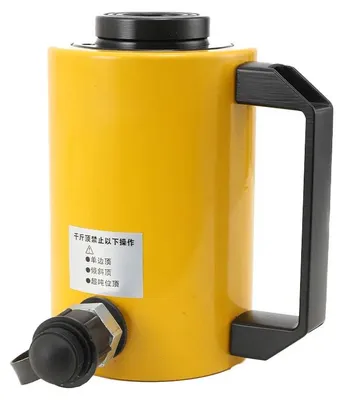 Produktbild von Hydraulischer Wagenheber - Hohlkolben Hydraulikzylinder 20 t - Einfachwirkend - 20 000 kg Hubkraft - Tragbarer Zylinder für Maschinen und Brücken