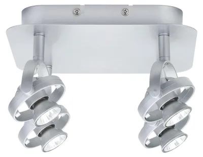 Produktbild von Paulmann Spotlights MAC² rund Rondell 4x20W GU4 Chrom matt 230/12V 1x80VA Kunststoff