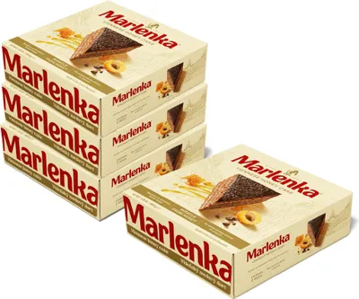 Image de MARLENKA® 3+1 Gâteau au miel viennois - Gâteau au miel, Tarte, Gâteau (4 x 800 g)
