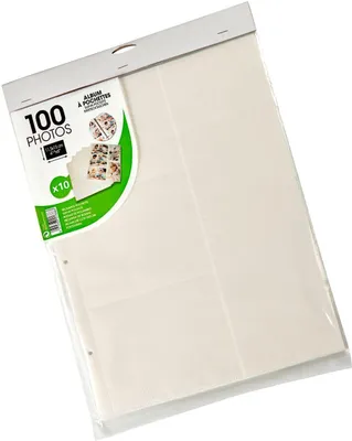 Image de Panodia Recharges pour 400 albums à insérer 10 feuilles pour photos 11,5x15 cm