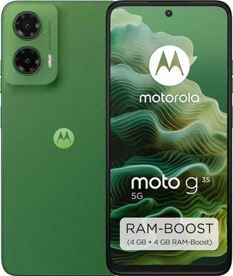 Produktbild von moto G35 5G 4GB + 128GB Leaf Green Smartphone