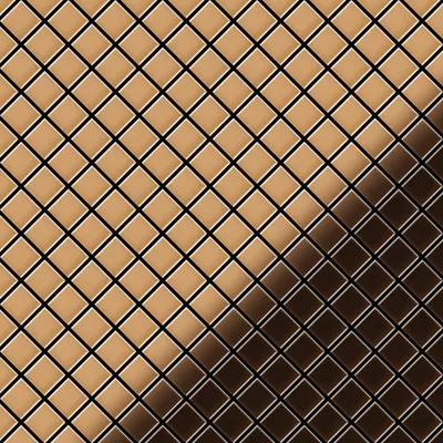 Zdjęcie produktu dla ALLOY Diamond-CM Metalowa mozaika z miedzi walcowana miedziana 0,91 m2