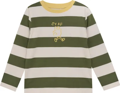 Produktbild von Minymo Jungen Kinder Longsleeve Langarmshirt Shirt gemustert Baumwollmischung elastisch Regular Fit