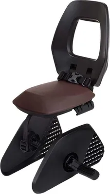 Produktbild von Bobike One Junior Kindersitz Für Fahrräder Silber Max 38 kg Junge Silber Max 38 kg