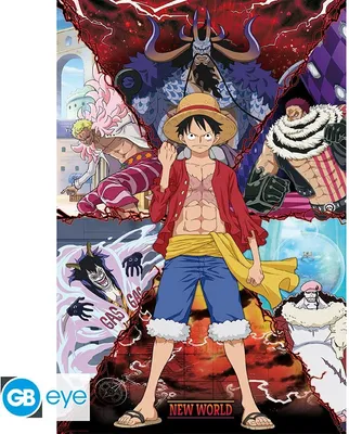 Image de Poster One Piece Luffy.. vs. New World 61 x 91,5 cm