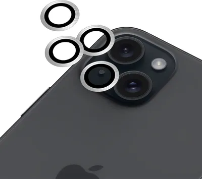 Produktbild von Schutzfolie Apple iPhone 15 - Panzerglas - Cazy - Silber
