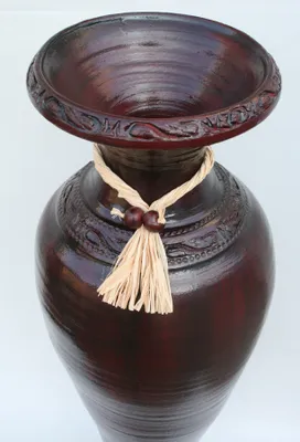 Produktbild von BODENVASE "KLASSIK II" - Grösse: ca.100 CM  Bordeaux