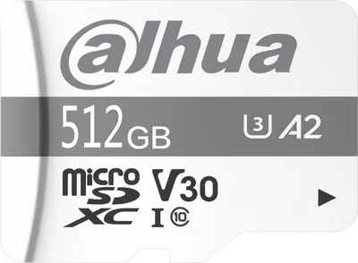 Obrázek produktu pro DAHUA MicroSDXC 512 GB Class 10 UHS-I U3 A1 V30 TF-P100-512GB