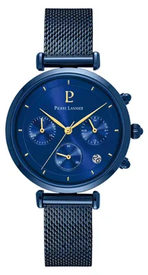 Obrázok produktu pre Pierre Lannier Chronograf Lutecia Bleu