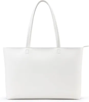 Imagen del producto de Bolsa de compras grande, de cuero sintético (PU), con asa impermeable, ideal para el trabajo y los viajes