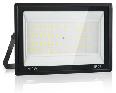 LED-Außenstrahler 200 W, IP67, 20.000 lm, 7000 K, kaltweiß