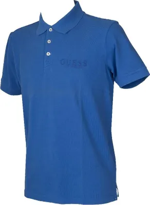 Immagine prodotto di Polo uomo manica corta con colletto e bottoni maglietta GUESS articolo FB7U2E PQT08 POLO, USA S - UK S - I 46 - F S - EU S, Cotone 100%