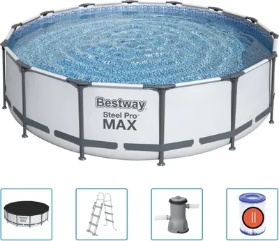 Produktbild von Bestway Steel Pro MAX Swimmingpool-Set 427x107 cm