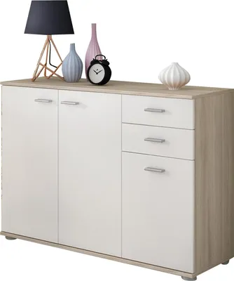 Immagine prodotto di Meldola - Credenza, 103x34x74h cm Marrone Olmo, 2 Cassetti