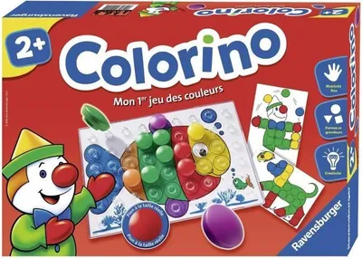 Immagine prodotto di Colorino Gioco didattico, imparare i colori, attività creative, dai 2 anni in su, Ravensburger