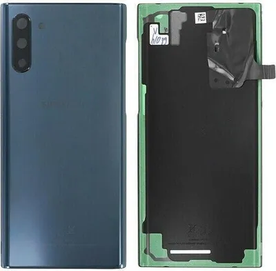 Produktbild von Original Samsung Galaxy Note 10 N970F Akkudeckel Backcover Batterie Deckel Aura Schwarz & Werkzeug