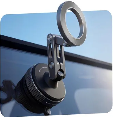 Productafbeelding van Magnetische Telefoonhouder met Zuignap voor Auto en Meer