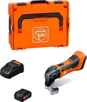 Immagine prodotto di Cesoie per lamiera FEIN ABLS 18 1,6 E AS (1 x 5,0 Ah + GAL1880CV + L-Boxx 136)