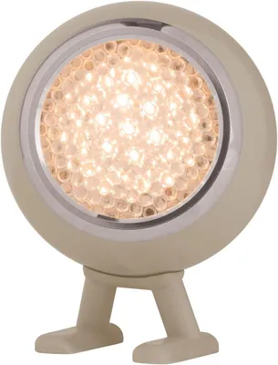 Produktbild von LED-Außen-Innen-Braun-Dekorationslampe, tragbar.