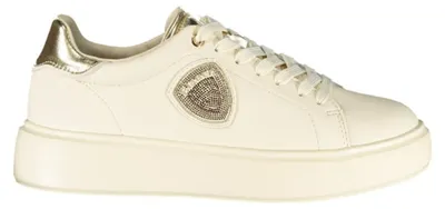 Produktbild von Stylischer Damenschuh Beige: Sportliches Design mit Goldakzenten