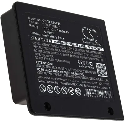 Produktbild von Akku kompatibel mit Texas Instruments Typ 3.7L1750BPC