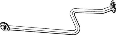 Produktbild von Bosal Abgasrohr Mitte 481-533
