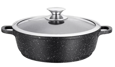 Image de Kamberg – 0008043 – Casserole 36 cm – Fonte d'aluminium – Revêtement imitation pierre