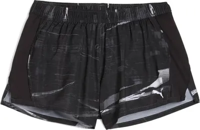 Produktbild von Puma Velocity Aop 3´´ Kurze Hose Schwarz S Damen Schwarz S