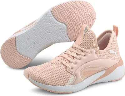 Produktbild von Puma Better Foam Adore Laufschuhe Damen hellpink weiß Gr 39