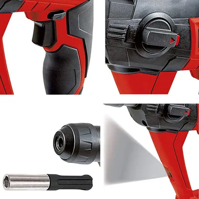 Produktbild von Einhell Akku Bohrhammer TE-HD 18 Li - Solo 1,2J, SDS-Plus + Starter Kit 2.5 Ah Akku + Ladegerät