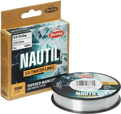 Obrázek produktu pro Berkley Nautil Surf Tapared 200m 0,28-0,57mm monofilní vlasec
