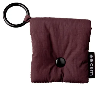 Produktbild von Gepolsterte Mini-Tasche mit Karabiner für AirPods und Ohrhörer
