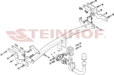 Produktbild von Z546184 Anhängerkupplung passend für CITROEN C3 Aircross II 2017- abnehmbar