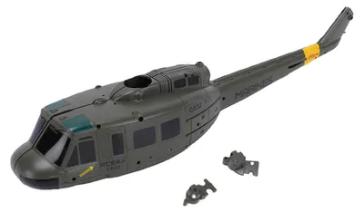 Produktbild von Ersatzteil passend für RC ERA C032 UH-1 Hubschrauber – Rumpfverkleidung für RC-Hubschraubermodelle – Zubehör – grün
