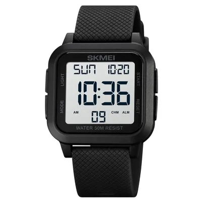 Produktbild von SKMEI 1894 Sportuhren Countdown-Doppelzeit-Uhr Wecker Chronograph Digitaluhren 50 Meter wasserdichte Uhr