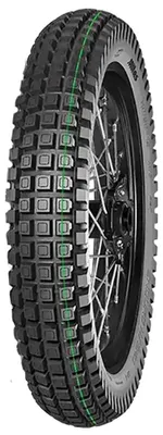 Image de MITAS Reifen ENDURO HYBRID 120/100-18 (4.00-18) 68P TL/TT SUPER LIGHT GREEN M+S