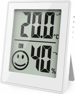 Produktbild von Thermo-/Hygrometer 3er Set mit Smiley-Komfortanzeige