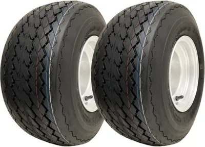 Produktbild von 18x8,50-8 Golfwagen- und Buggy-Reifen, 4-lagig, für Gras, ATV und Quad, auf weißer Felge, Wanda P509