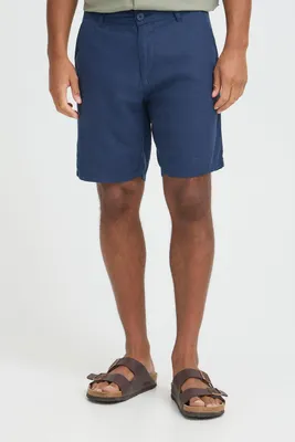 Produktbild von Blend BHMLikat Herren Leinenshorts kurze Leinenhose Bermuda Leinenmix regular fit
