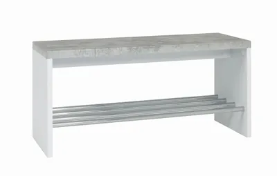Immagine prodotto di HAKU Möbel 95630 HAKU Möbel Schuhbank beton 81,0 cm