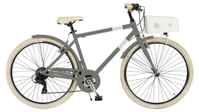 Produktbild von Via Veneto City Bike Milano Man 28” 6V Grau Gallante Größe 54