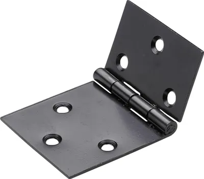 Produktbild von HETTICH Stahl-Möbelscharnier, L.60 x B.35 mm, schwarz