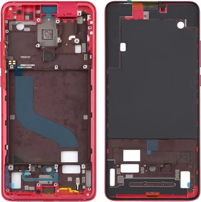 Produktbild von Gehäuse Mittelrahmen Deckel für Xiaomi Mi 9T / Mi 9T Pro Rot Ersatzteil Neu