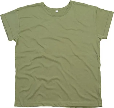 Produktbild von Mantis M193 | Damen Shirt The Boyfriend T -  Baumwolle - Farbe: Soft Olive - Größe: S