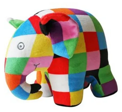 Produktbild von Elmar: Plüsch-Elefant Elmar
