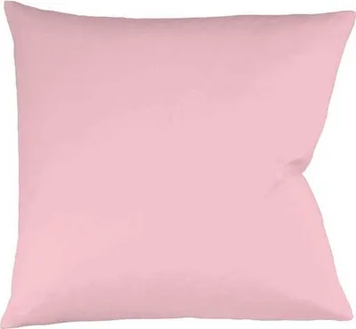 Produktbild von fleuresse Mako Satin Kissenbezug Colours Uni 80x80 cm Rose