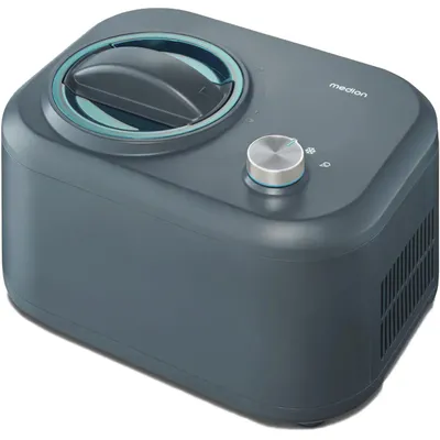 Obrázok produktu pre Zmrzlinovač MEDION s kompresorom (samochladiaci, vhodný na prípravu zmrzliny, mrazeného jogurtu a sorbetu, 1 l, 100 W, hliníková nádoba na zmrzlinu, MD 10169)