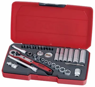 Immagine prodotto di Tengtools 167290105 T 1436.1/4, Set Di Bussole (Mr1436)