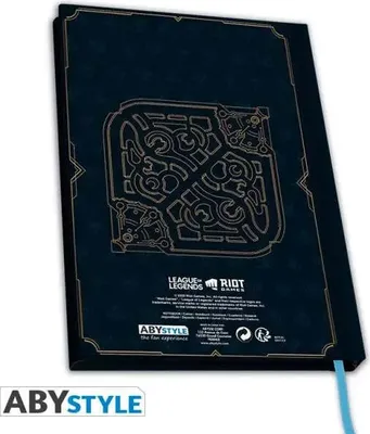 Immagine prodotto di Taccuino ABYstyle League of Legends Hexteck Logo A5