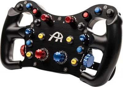 Image de Ascher Racing 4260633830351 F64-USB V3 Volant pour simulateurs de course noir